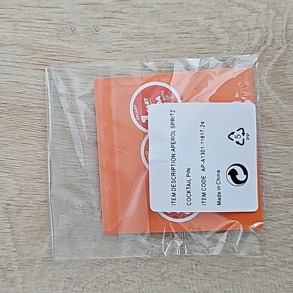 NWOT Aperol Spritz Pin - Picture 2 of 2